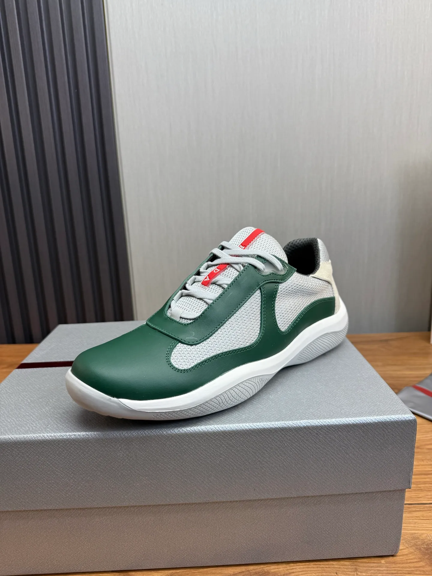 Men's shoes 💰560💰 [PRADA] Men's shoes are popular in the counter, official website is synchronized, 1 high-quality shipment ✔️Original cowhide upper + cowhide lining, 1🆚1 replica, original sole, 38-45 (45 customized, non-refundable)